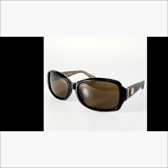 Square Frame Sunglasses with Stud Accents, UV Protection, Gradient Lenses